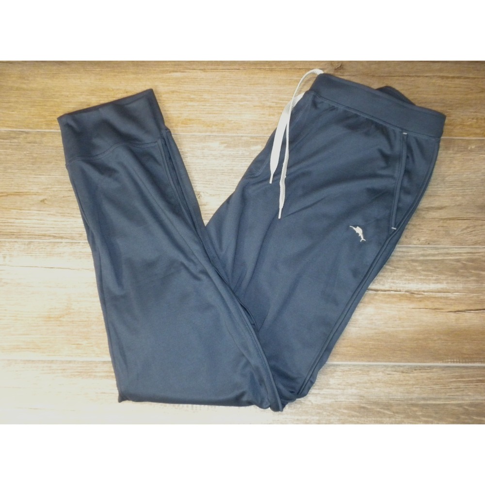 Tommy Bahama Jogger Pants Mens L Blue Loungewear Island Resort Leisurewear Coast